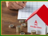 Maaş müşterileri için Alfa Bank'ta ipotek Alfa Bank ipotek hesaplayıcı ikincil hesaplamayı yapar