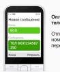 How to top up your phone from a Sberbank card Top up your balance to number 900